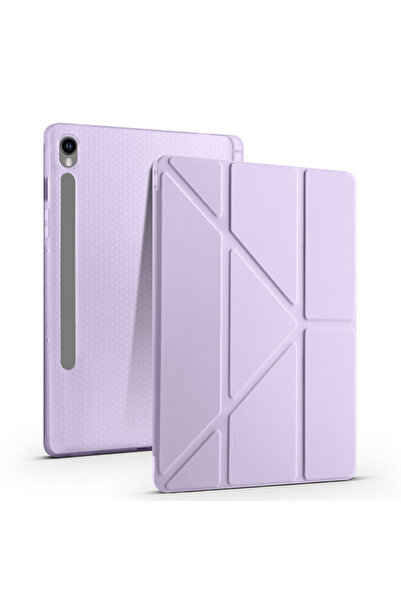 SilverCars Samsung Galaxy Tab S10 Lite/S10 FE/S9 FE 10.9 Uyumlu Manyetik Stan...