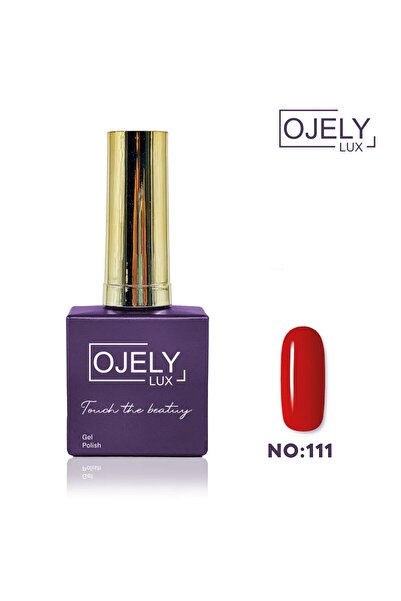 OJELY Lüx Kalıcı Oje 15 ML Kırmızı Seri NO. 111