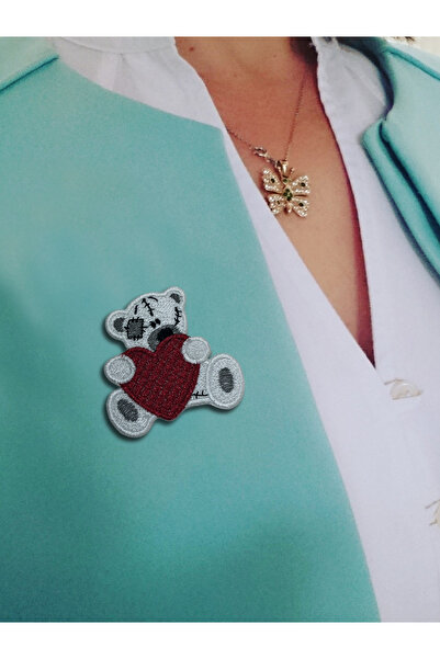 Cupidish Bear Sevgi Ayıcığı Broş / Charm