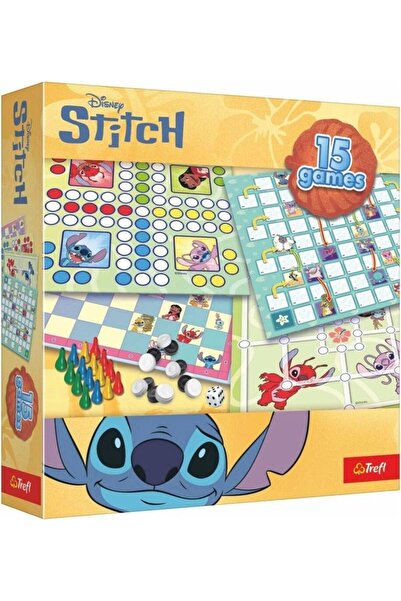 Evelise TREFL DISNEY STITCH SET 15 JOCURI CLASICE