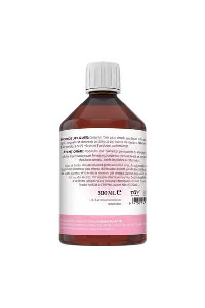 Faunus Plant Colagen Frumusete - Colagen lichid hidrolizat cu acid hialuronic si biotina