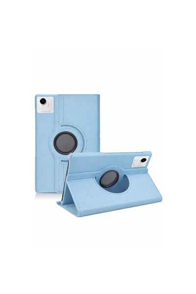 Twin Store Pad X9A 360 Tablet Leather Case - Turquoise