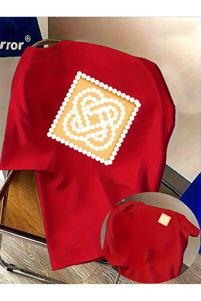 ALEYZA MODA Tricou unisex supradimensionat cu imprimeu grafic – Croială lejer...