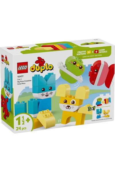 Evelise LEGO DUPLO ANIMALUTE DE COMPANIE CREATIVE 3 IN 1 10477