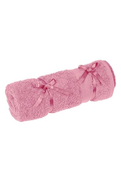 ELITECOMMERCEMARKET Pink Cotton Bath Towel