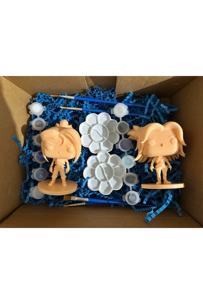 Store VALORANT Jett & Neon İkili Figür Boyama Seti