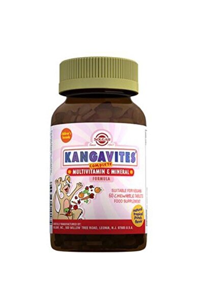 Solgar Kangavites Multivitamin & Mineral 60 Chew Tablets