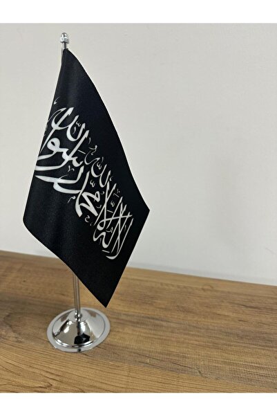 tasarım harikaları TEKLİ SİYAH TEVHİD MASA BAYRAĞI