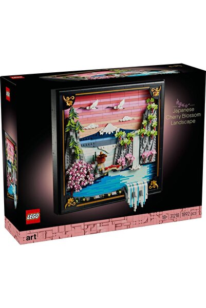 LEGO Art PEISAJ CU FLORI DE CIRE JAPONEZ 31218
