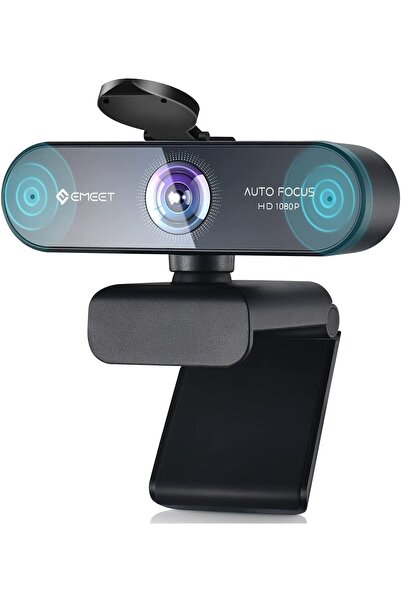 eMeet SmartCam Nova 1080P Full HD Webcam – Dahili Mikrofonlu, Tam Profesyonel