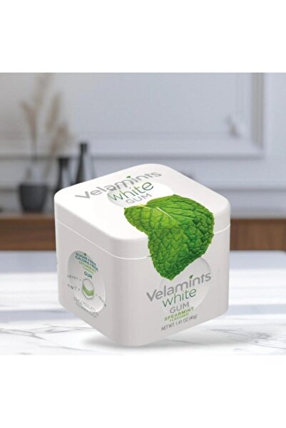 Ülker Velamints Yeşil Nane Aromalı Küp Sakız - 40 gram - 72 Adet