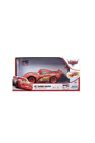Evelise JADA CARS TURBO RACER MASINA CU TELECOMANDA FULGER MCQUEEN SCARA 1 LA 24