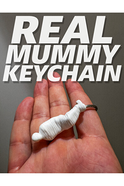 SZD Design سلسلة مفاتيح وملحقات حقيبة بتصميم مومياء عتيقة