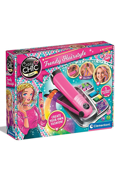 Sayıcı Kids Crazy Chic Renkli Saç Boyama - Moda Saçlar – Yaratıcı Tasarım Set...