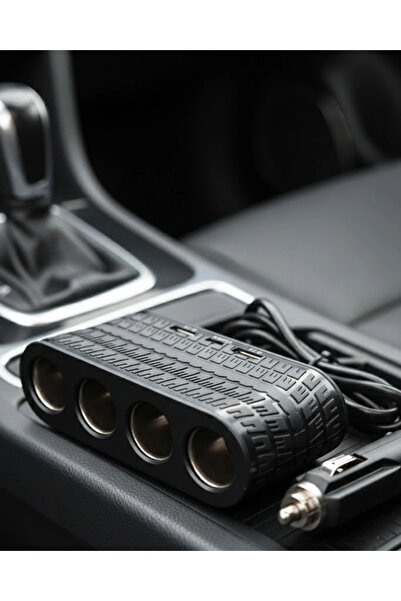 shopwave مشعل سيارة CML متعدد المنافذ يدعم USB وType C للاستخدام القوي والآمن