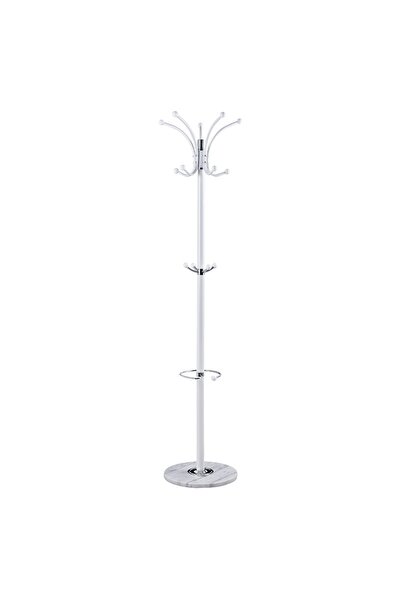 Talis Cuier haine tip pom Nicolo metal alb D37x175cm
