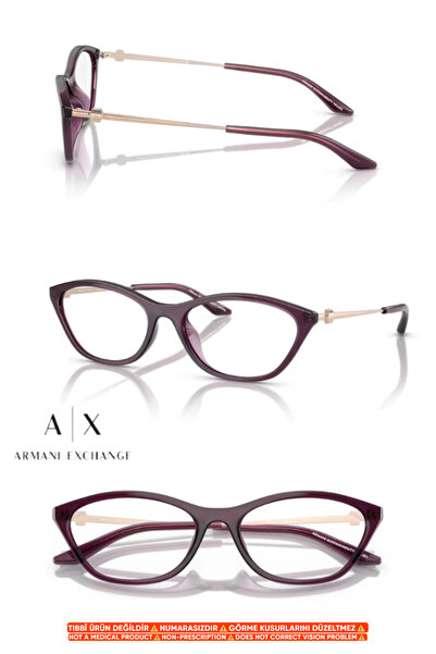 Armani Exchange AX3121U 8369 54-17 140 + Premium Blue Light Protection (Drive...