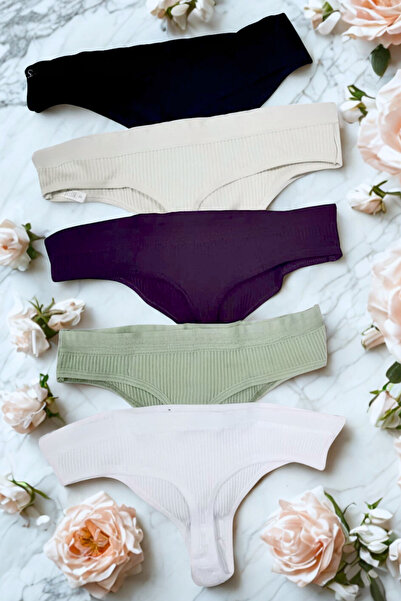 LOVE YAZILI 5'Lİ TANGA SET