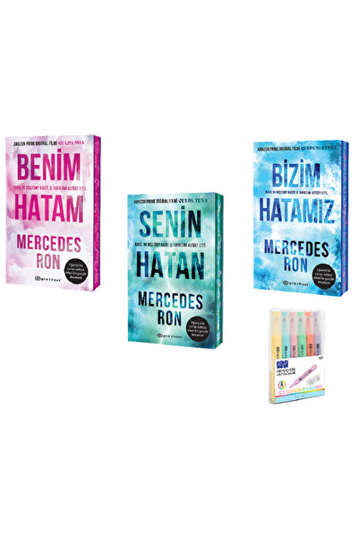 Epsilon Yayınevi Benim Senin Bizim Hatalar Seti 3 Kitap ( KALEM SET HD )