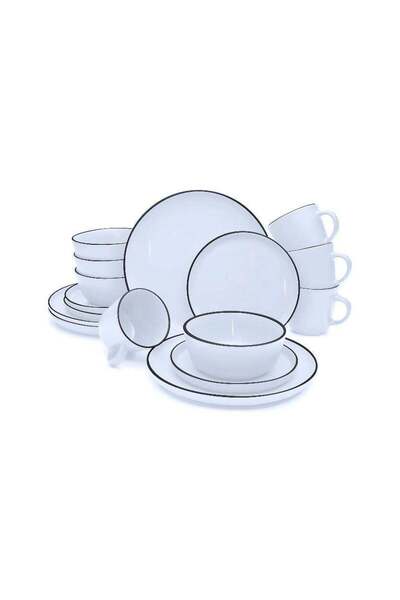 Feelings 16-Piece Stoneware Dinner Set