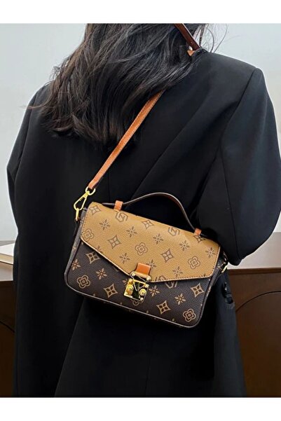 bag Women’s Fashion Printed Shoulder Bag, Small Square Top Handle Crossbody H...