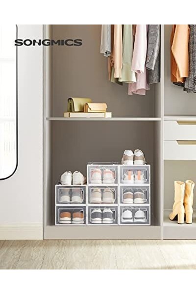 Talis Pantofar din plastic, Santo Living, Alb, 33.3x23x14 cm