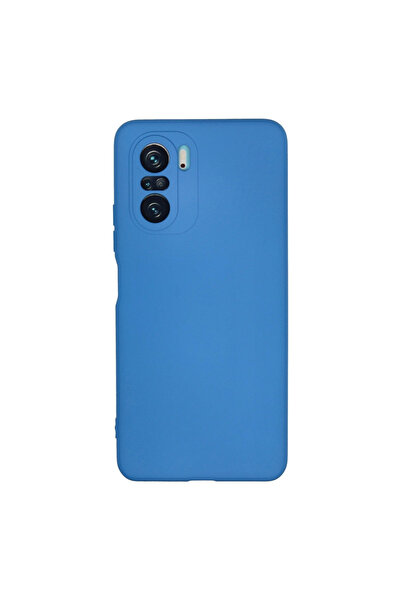 eco port Poco F3 Case Nano Velvet Silicone - Blue