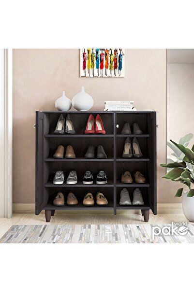 Talis Dulap pantofi SANTΟ 16 perechi wenge 89.5x34.5x91.5cm