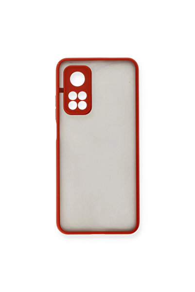 eco port Mi 10t Compatible Case Montreal Silicone Cover - Red