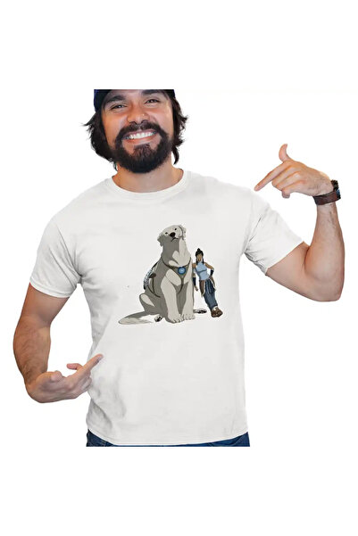 OEM Men's T-Shirt Avatar Korra Naga Shaolin Master