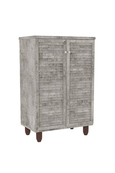 Talis Ντουλάπι παπουτσιών SANTΟ 10 ζευγάρια, αντίκα ανθρακί 60x34,5x91,5cm