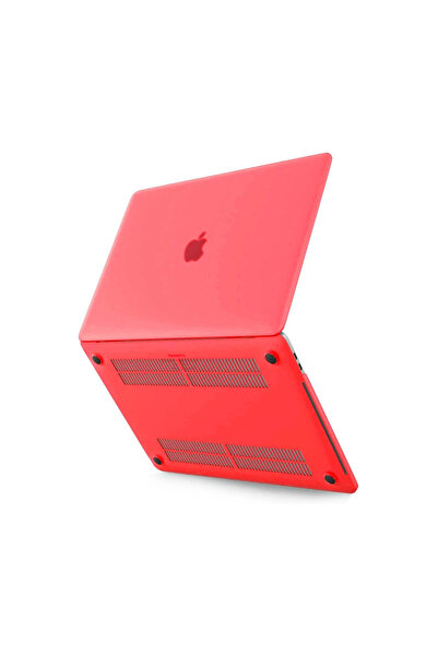 eco port MacBook Pro 13 2020 Compatible MacBook Frosted Cover - Red