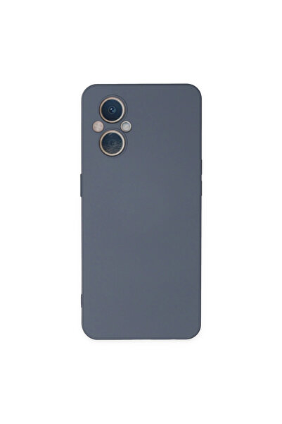 eco port Oppo Reno 7 Lite Case Nano Velvet Silicone Inside - Gray
