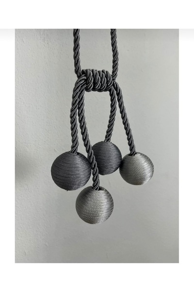 ömer ilhan 4 Toplu Braçol Kornişe Takmatik Ipli Tavan Perde Aksesuarı FONUN Ü...