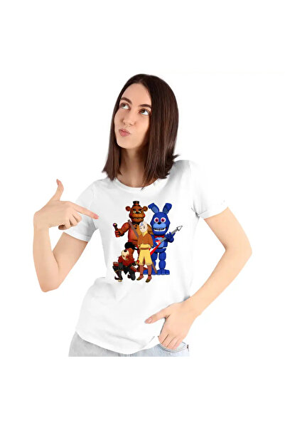 OEM Women's T-shirt Avatar Fnaf Freddy Last Airbender Firebender