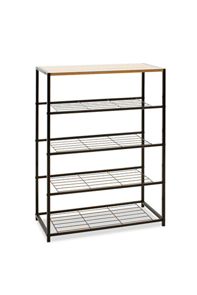 Talis Suport Pantofi Ramon 12 Perechi Culoare Stejar Modern Cu Cadru Metalic ...