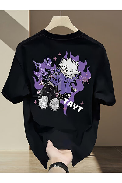 ALEYZA MODA Unisex Oversized Graphic Printed T-Shirt – Casual Streetwear Rela...