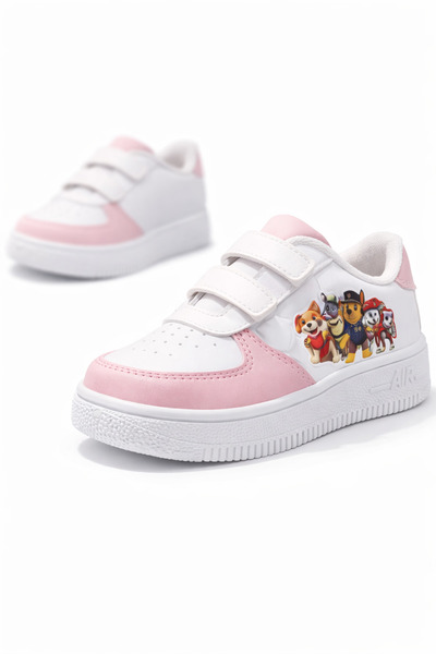 STOCON Pantofi sport pentru copii, pantofi casual, cu velcro, drăguți, confor...