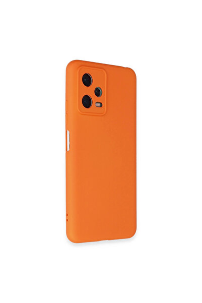eco port Redmi note 12 5g case nano velvet silicone - orange