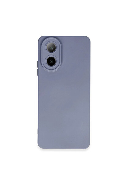 eco port Oppo A38 Case Nano Velvet Silicone Inside - Gray