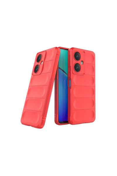 eco port Vivo Y27 Compatible Case Optimum Silicone - Red