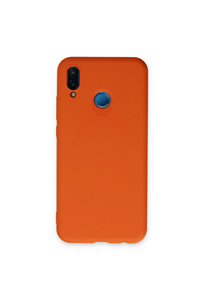 eco port Huawei P20 Lite Case Nano Inside Velvet Silicone - Orange