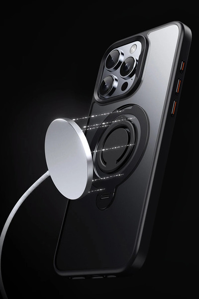 isiltikidsmoda غطاء Joko iPhone 16 Plus Avatar 360 دوار Magsafe - رمادي تيتانيوم