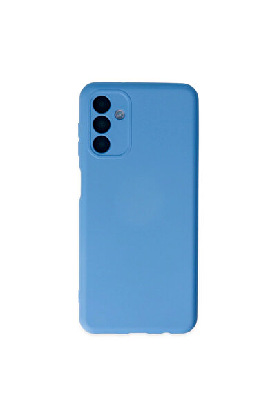 eco port Samsung Galaxy A04S Case Nano Velvet Silicone Inside - Blue