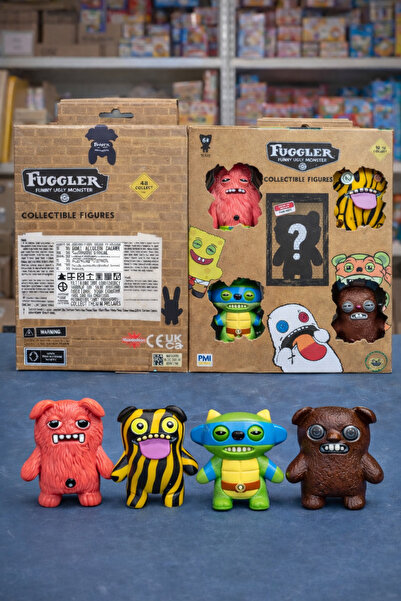 TOYFEST Fuggler Funny Ugly Monster 5-Piece Figure Set – 1 Surprise Character ...
