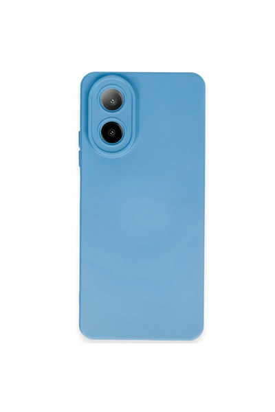 eco port Oppo A38 Case Nano Velvet Silicone Inside - Blue