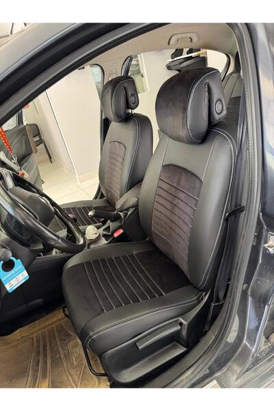 AKINCI غطاء مقعد خلفي من تويوتا فلوينس مكون من قطعتين مع مسند ذراع خلفي - غطا...