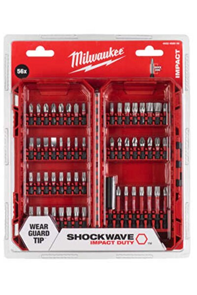 MİLWAWAUKEE Shockwave 56 Parça Bits Uç SETI-4932492006