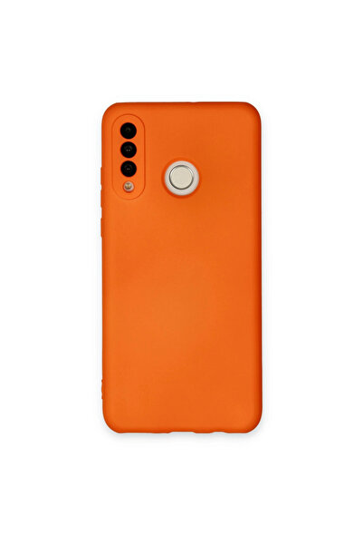 eco port Huawei P30 Lite Case Nano Velvet Silicone Inside - Orange