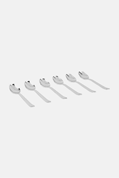 YOTO 6Pcs Dinner Spoon, Silver